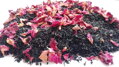 Černý čaj Ceylon s růží 