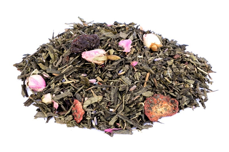 ZELENÝ ČAJ AROMATIZOVANÝ JAHODA V ŠAMPAŇSKÉM 100g l 183Kč ZELENÝ ČAJ AROMATIZOVANÝ JAHODA V ŠAMPAŇSKÉM 100g l 183Kč