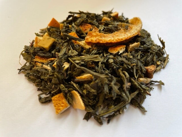 ZELENÝ AROMATIZOVANÝ ČAJ POMERANČOVÝ SAD 115g l 171Kč ZELENÝ AROMATIZOVANÝ ČAJ POMERANČOVÝ SAD 115g l 171Kč